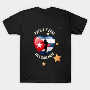 Patria Y Vida - Viva Cuba Libre T-Shirt